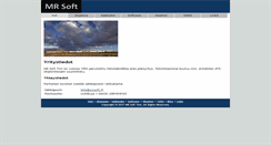 Desktop Screenshot of mrsoft.fi